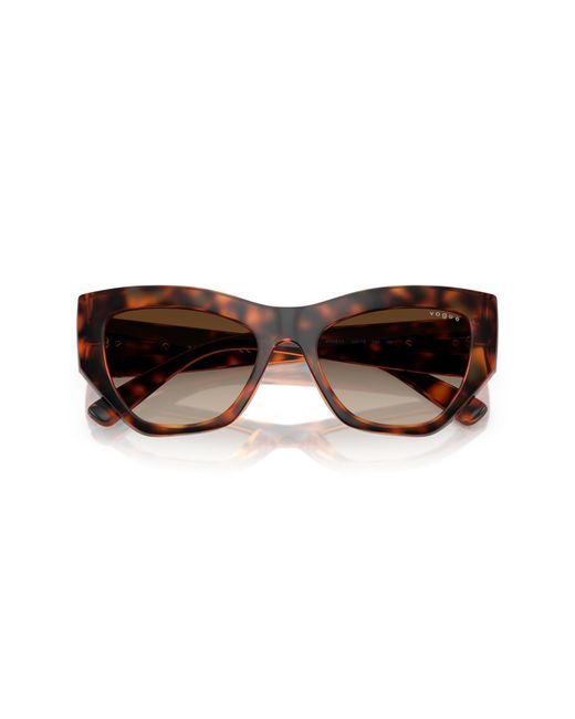 Vogue Eyewear Black Vo5607S W65613 Sunglasses Nylon Geometric Normal Sfumato