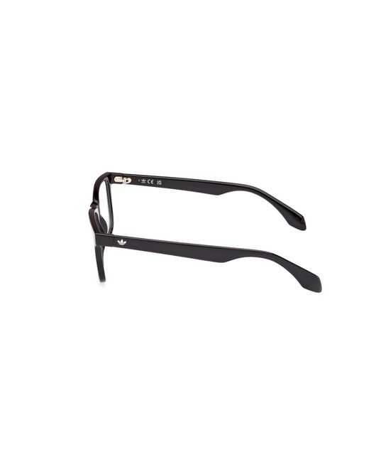 Adidas Black Or5086 001 Optical Frames Injected Squared Normal for men