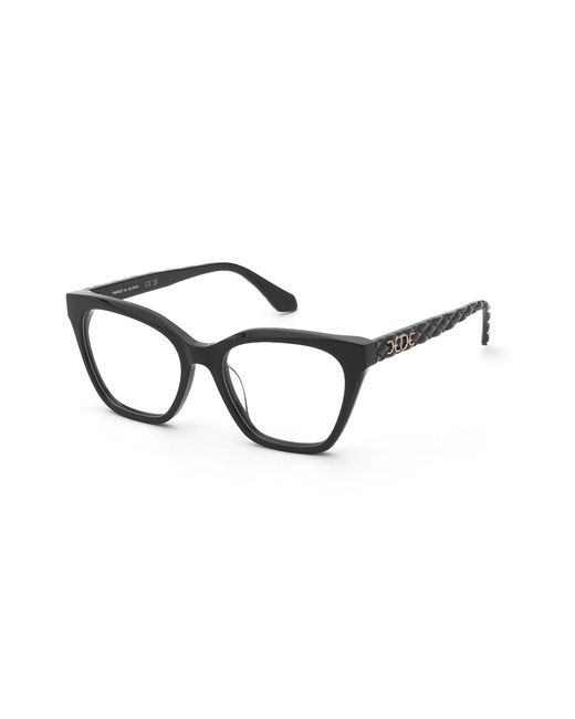 Twinset Black Vtw118 08La Optical Frames Acetate Butterfly