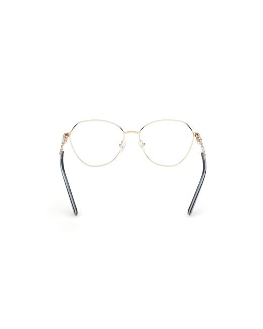Guess Black Gm50056 33 Optical Frames Metal Round Normal