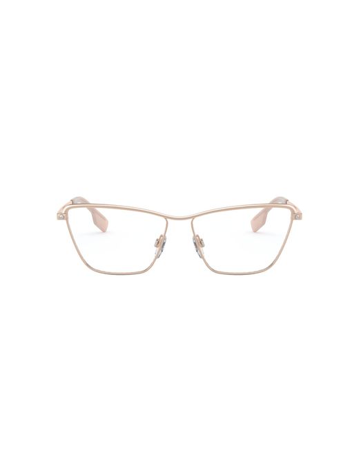Burberry Black Be1343 1188 Optical Frames Metal Squared