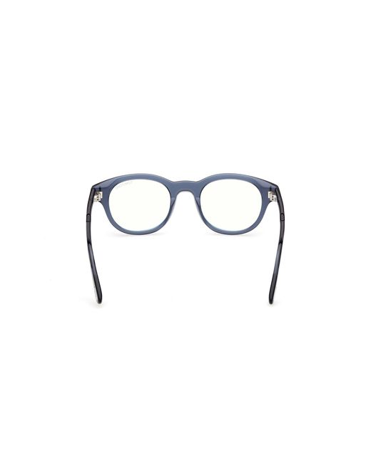 Tom Ford Black Ft6121-B 090 Optical Frames Acetate Round Normal for men