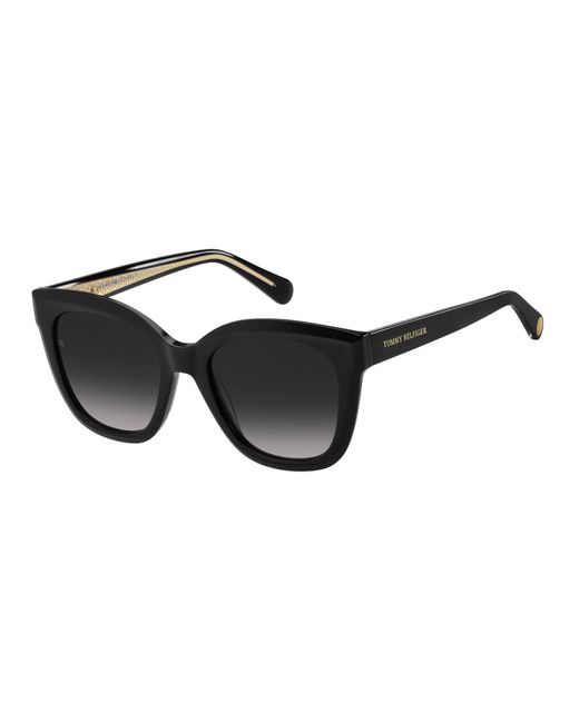 Tommy Hilfiger Black Th 1884/S 807/9O Sunglasses Acetate Cat Eye Shaded