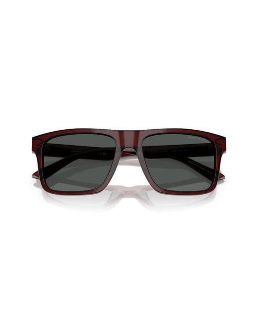 Emporio Armani Black Ea4232 617487 Sunglasses Acetate Squared Normal for men