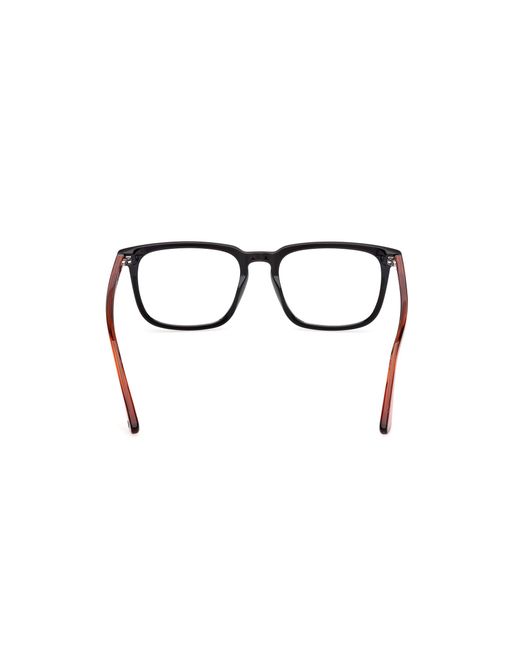 Web Black We5430 002 Optical Frames Acetate Squared Normal for men