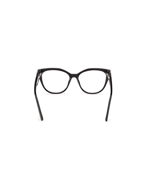 Guess Black Gm50061 1 Optical Frames Acetate Cat Eye Normal