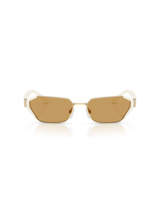 Ralph Lauren Black Rl7094 947673 Sunglasses Metal Geometric Normal
