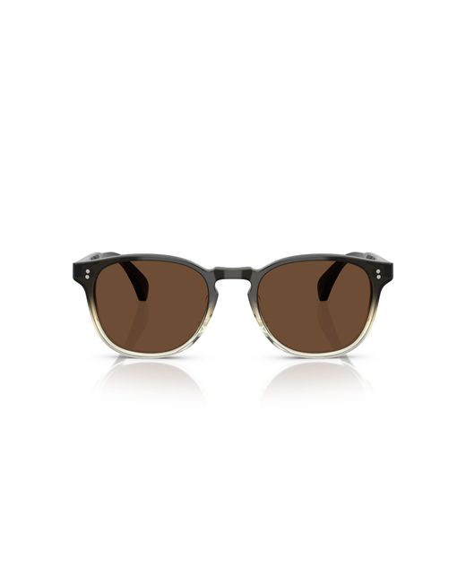 Oliver Peoples Black Ov5298Su Finley Esq. Sun (U) 1748An Sunglasses Acetate Round Polarized