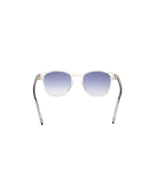 Tom Ford Black Ft1302 Holt-02 20W Sunglasses Acetate Round Normal for men