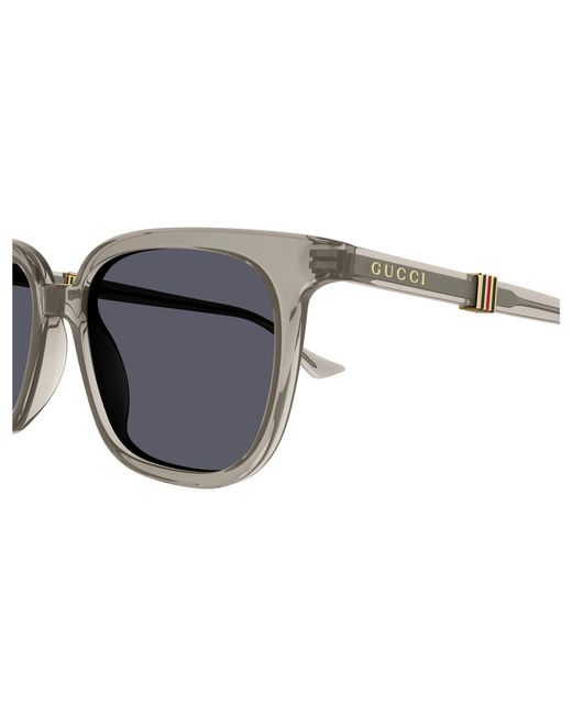 Gucci Black Gg1493S 003 Sunglasses Acetate Squared for men