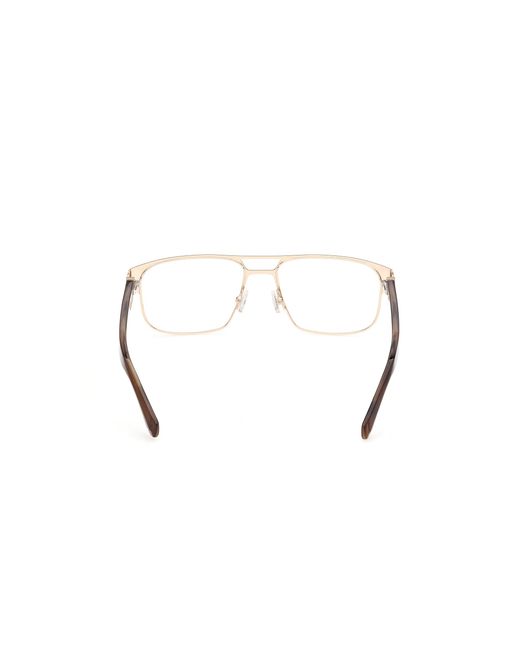 Guess Black Gu50367 32 Optical Frames Metal Squared Normal for men
