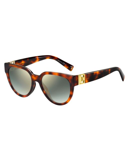Givenchy Black Gv 7155/G/S 0Uc/Ez Sunglasses Acetate Round Normal Shaded