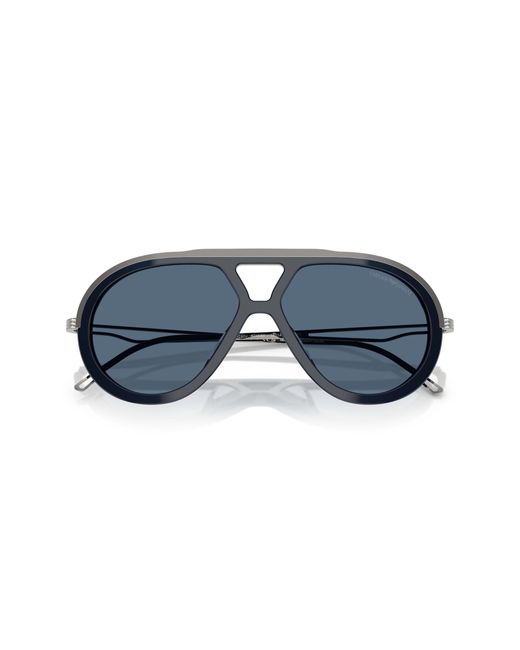Emporio Armani Black Ea4242U 621380 Sunglasses Acetate Pilot Normal for men