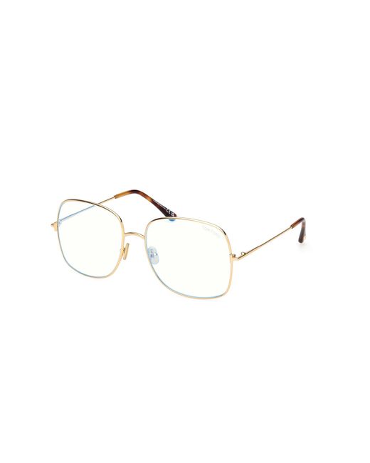 Tom Ford Black Ft6048-B 030 Optical Frames Metal Squared Normal