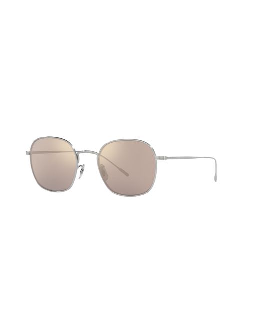 Oliver Peoples Black Ov1307St Ades 50365D Sunglasses Titanium Squared Photochromic