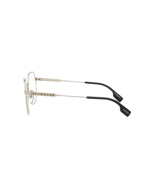 Burberry Black Be1350 Erin 1109 Optical Frames Metal Geometric Normal