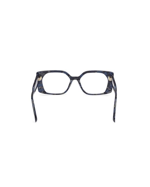 MAX&Co. Black Mo5168 092 Optical Frames Acetate Squared Normal