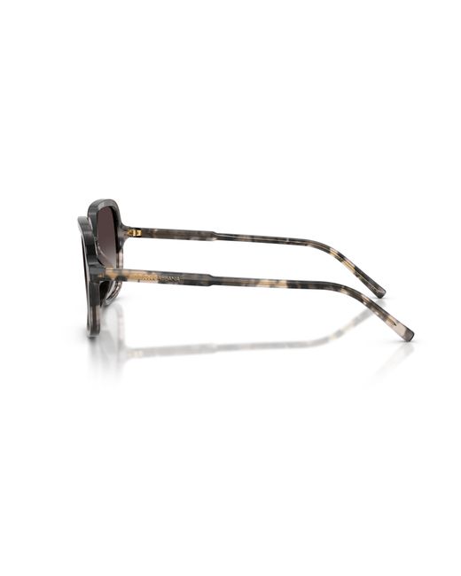 Dolce & Gabbana Black Dg4539 31728G Sunglasses Acetate Squared Normal Nuanced