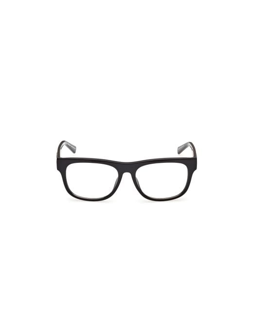 Timberland Black Tb50103 001 Optical Frames Injected Squared Normal