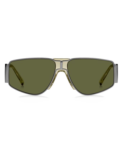 Givenchy Green Gv 7166/S Smf/Qt Sunglasses Metal Squared Normal