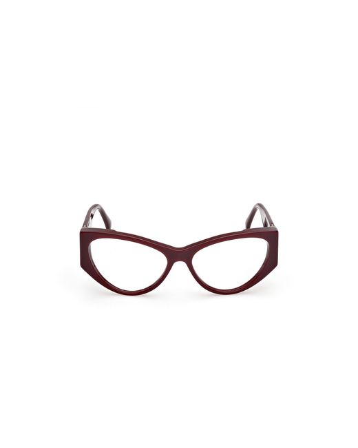 Max Mara Black Mm5174 069 Optical Frames Acetate Cat Eye Normal