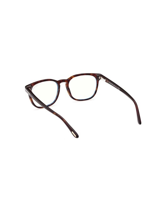 Tom Ford Black Ft5868-B 052 Optical Frames Acetate Squared Normal for men