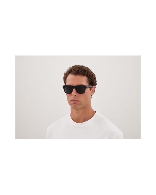Saint Laurent Black Sl 875 001 Sunglasses Acetate Squared for men