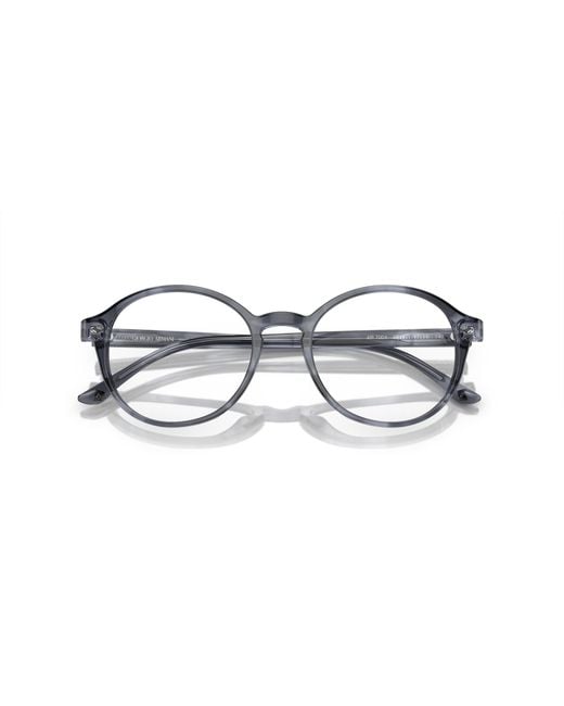 Giorgio Armani Black Ar7004 5986 Optical Frames Acetate Transparent Pantos Normal for men