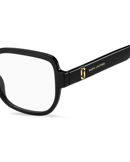 Marc Jacobs Black Marc 725 807 Optical Frames Injected Squared
