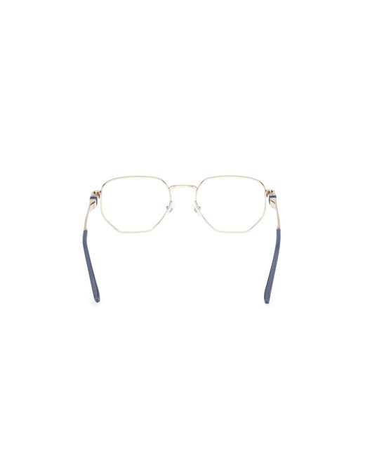 Timberland Black Tb50082 032 Optical Frames Metal Geometric Normal for men