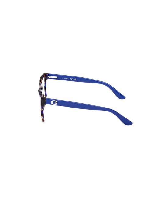 Guess Black Gu50235 092 Optical Frames Acetate Squared Normal