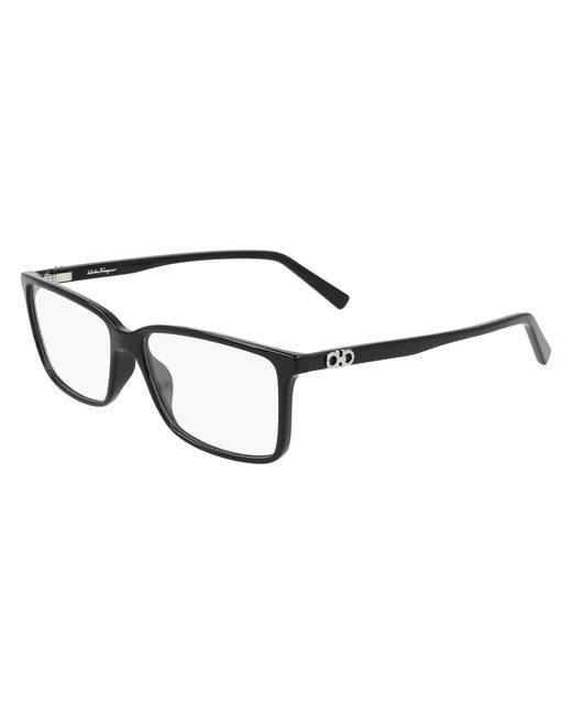 Ferragamo Black Sf2894 001 Optical Frames Injected Squared Normal Normal for men