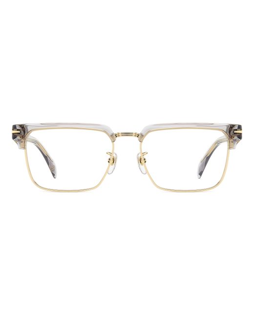 David Beckham Black Db 7112 Ft3 Optical Frames Metal Squared for men