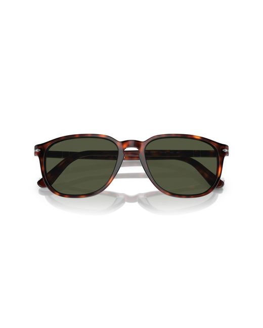 Persol Black Po3019S 24/31 Sunglasses Acetate Squared Normal for men