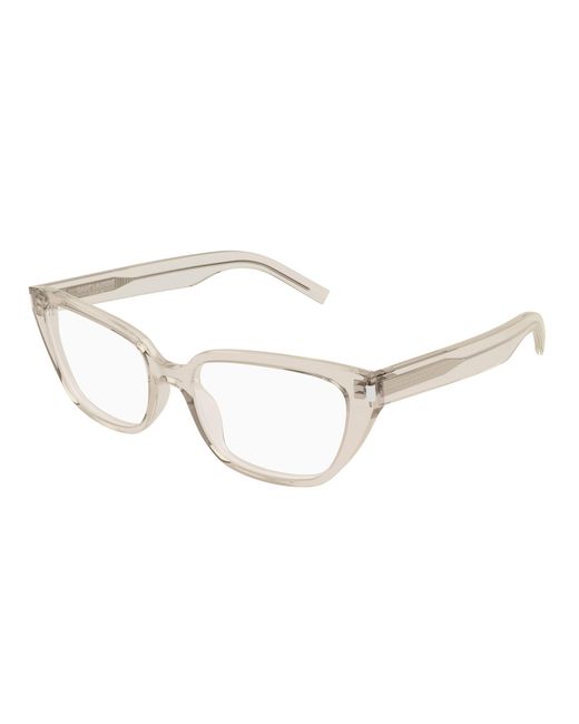 Saint Laurent Black Sl 896 004 Optical Frames Acetate Transparent Cat Eye