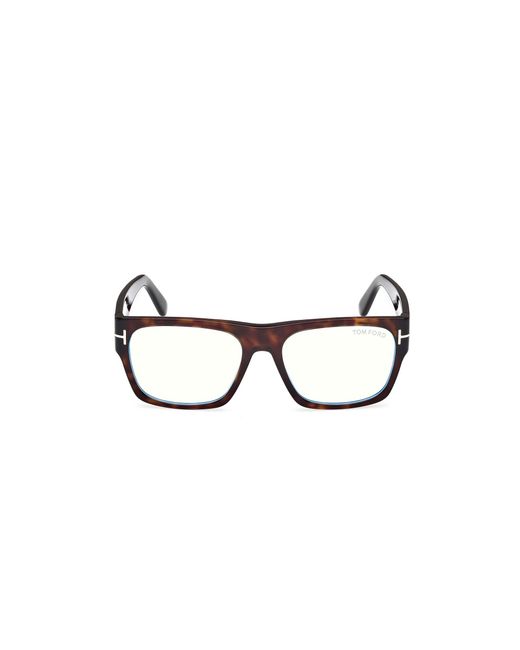 Tom Ford Black Ft6035-B 052 Optical Frames Acetate Squared Normal for men