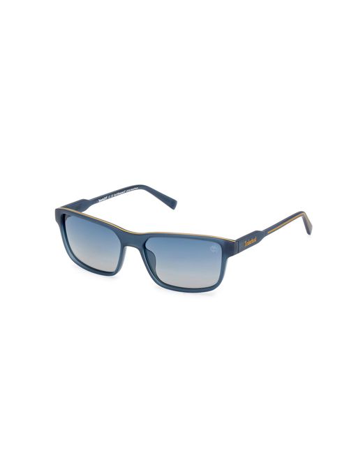 Timberland Black Tb00051 91D Sunglasses Injected Squared Polarized for men