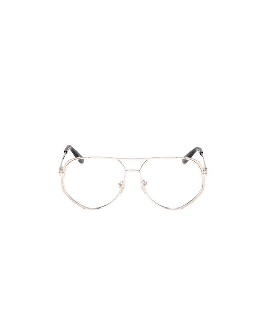Guess Black Gu50248 033 Optical Frames Metal Squared Normal