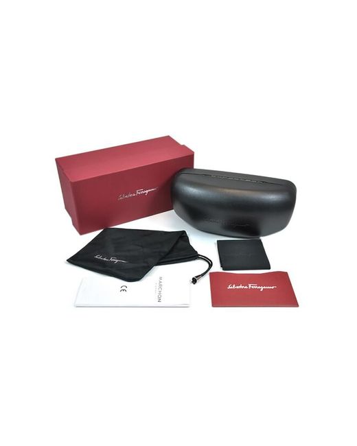 Ferragamo Black Sf2954 001 Optical Frames Injected Squared Normal Normal for men