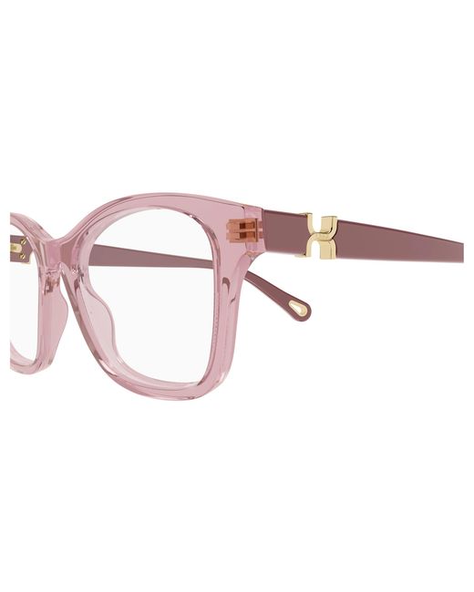 Chloé Black Ch0334O 003 Optical Frames Acetate Transparent Cat Eye