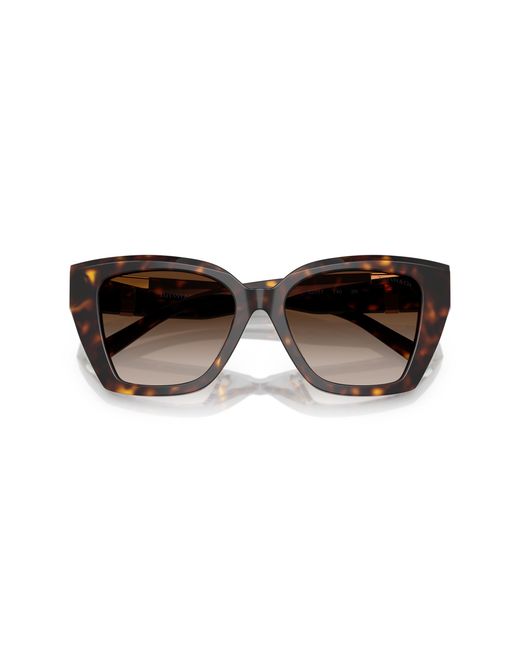 Tiffany & Co Black Tf4239U 80153B Sunglasses Acetate Squared Normal Shaded