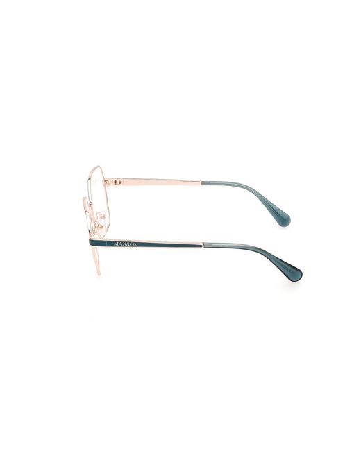 MAX&Co. Black Mo5139 028 Optical Frames Metal Squared Normal