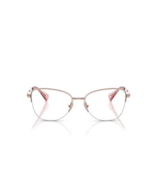 Ralph Lauren Black Ra6061 9427 Optical Frames Metal Geometric Normal