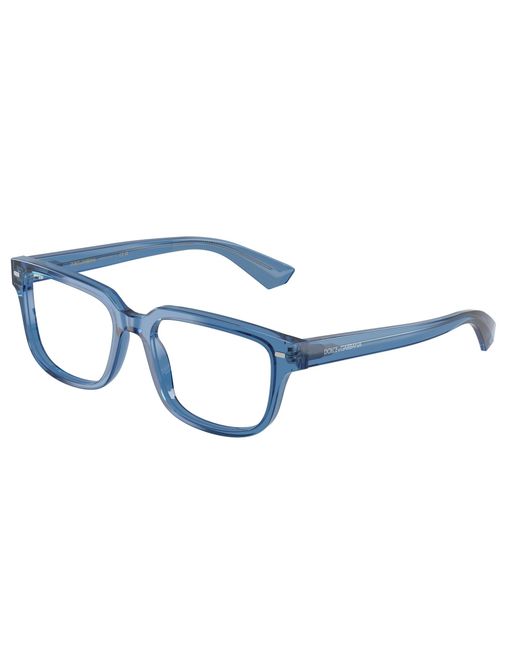 Dolce & Gabbana Black Dg3380 3398 Optical Frames Acetate Transparent Squared Normal for men