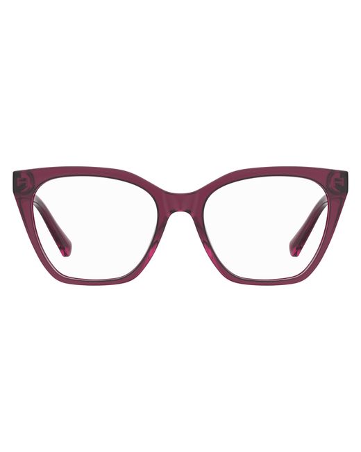 Moschino Black Mol627 Mu1 Optical Frames Acetate Squared Normal