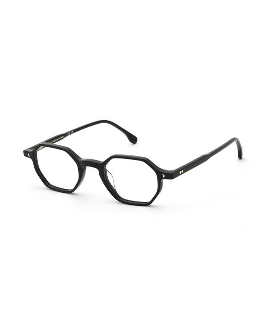 Lozza Black Vl4422 Capalbio 1 700 Optical Frames Acetate Geometric for men