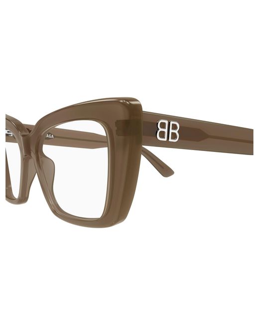Balenciaga Black Bb0297O 005 Optical Frames Acetate Transparent Butterfly