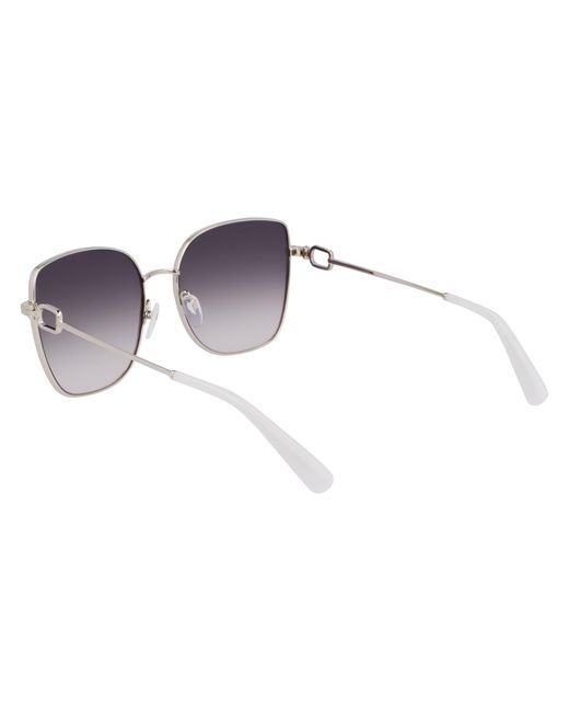 Longchamp Black Lo177S 042 Sunglasses Metal Butterfly Normal