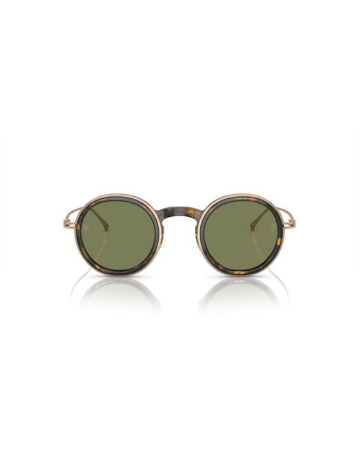 Giorgio Armani Black Ar6147T 33532A Sunglasses Titanium Round Normal for men