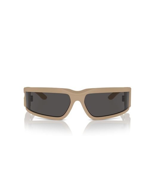 Dolce & Gabbana Black Dg6198 329287 Sunglasses Injected Squared Normal